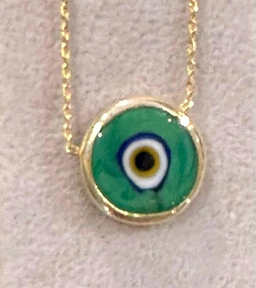Evil eye necklace