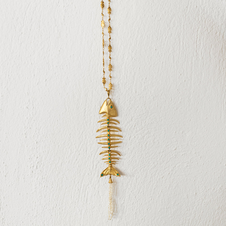 Fish Bone Necklace