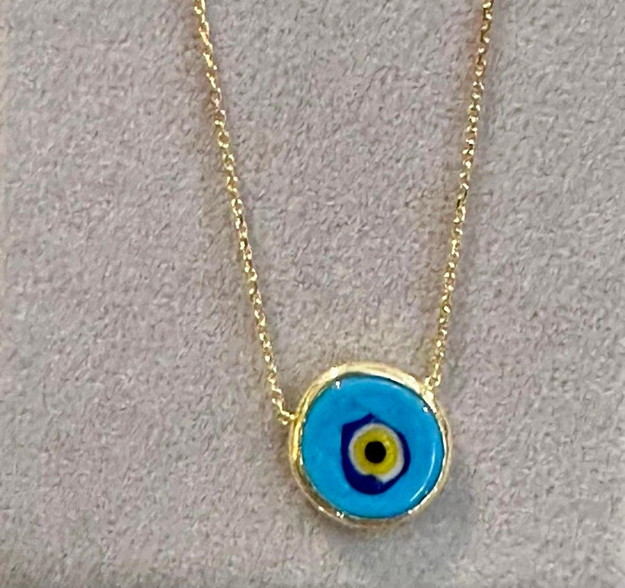 Evil eye necklace