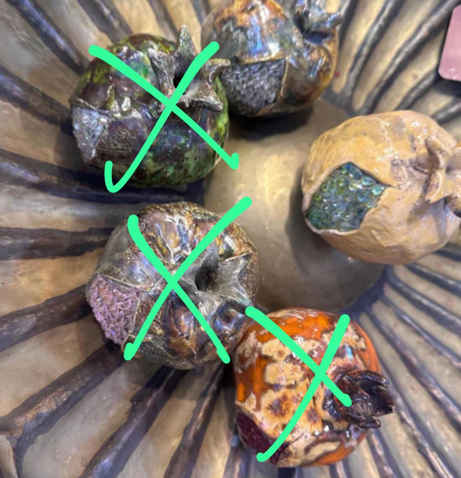 Pomegranate ceramics