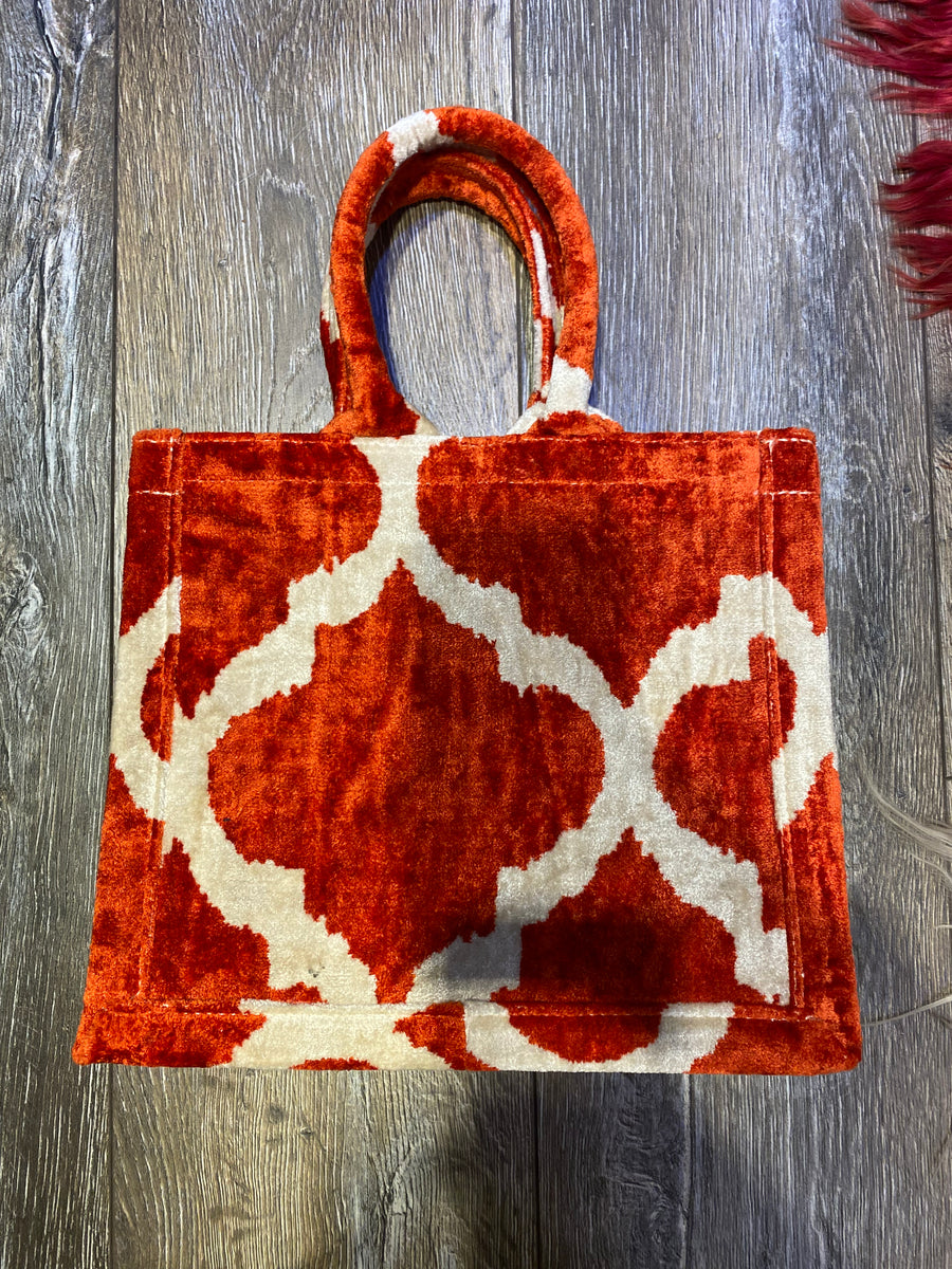 Velvet Tote Bag