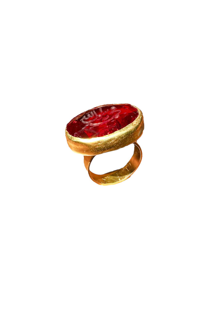 Red Ottoman Ring