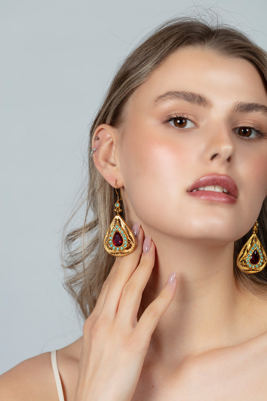Big Gold Earring