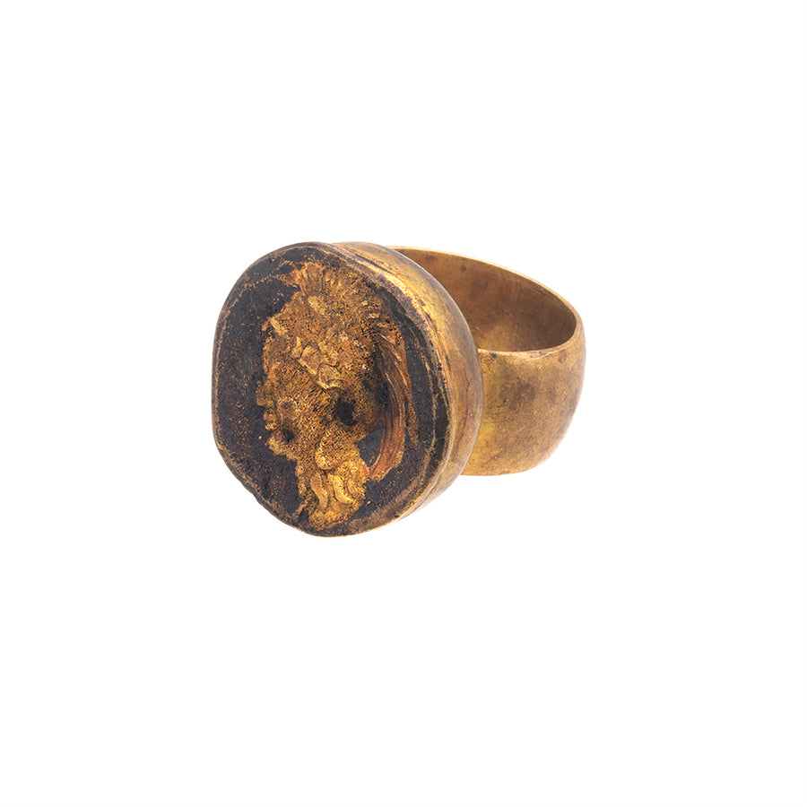 Gold Mythological Ring