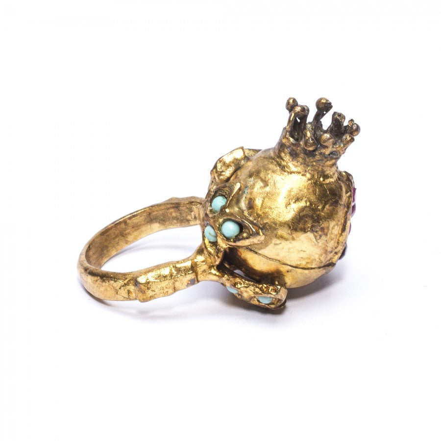 Buy Trendy Sleek Gold Ring |GRT Jewellers