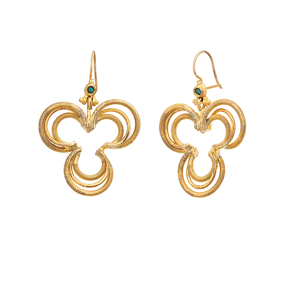 Gold Cintemani Earrings