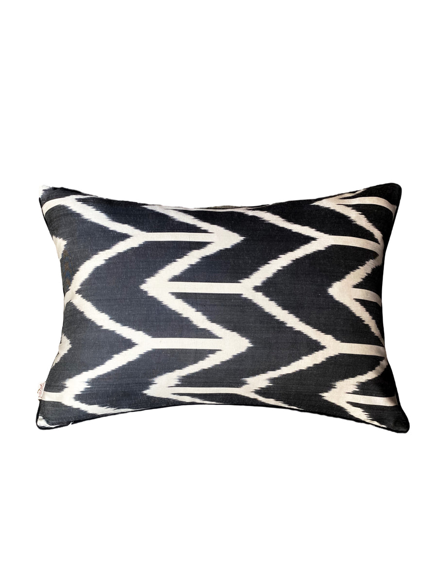 Zigzag Velvet Pillow